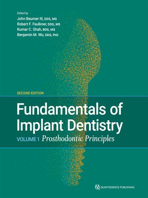 cover image of Fundamentals of Implant Dentistry, Volume 1